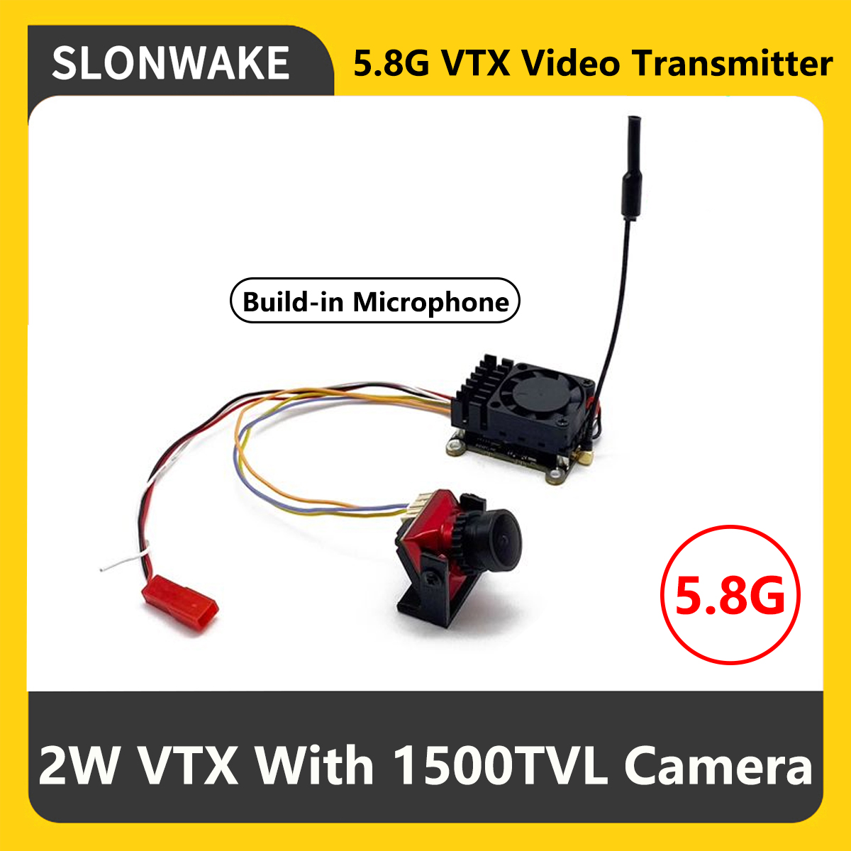 Transmissor FPV VTX SLONWAKE 5 - Fpv Drone Camera avaliação e preço